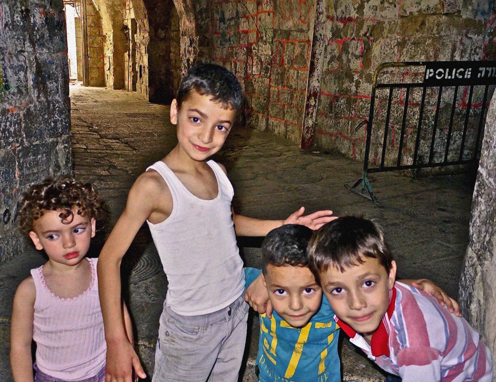 an urban postcard: young eyes of the street