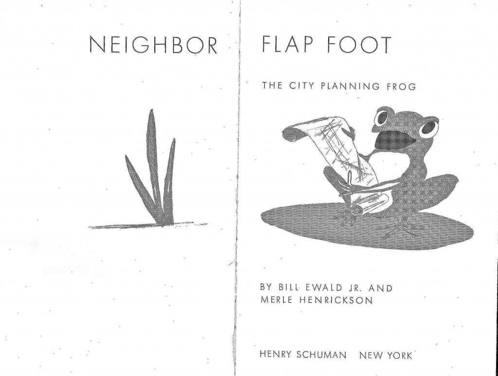 childhood urbanism: remembering Neighbor Flap Foot